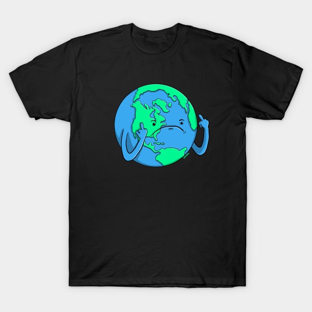 Mad Earth T-Shirt by Robisrael